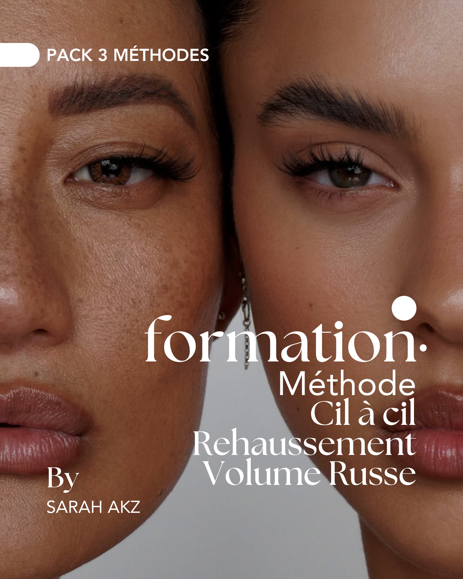 Formation extension cil à cil/ volume russe & rehaussement de cils