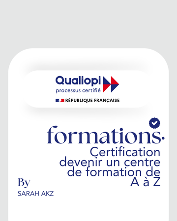 Formation certification Qualiopi